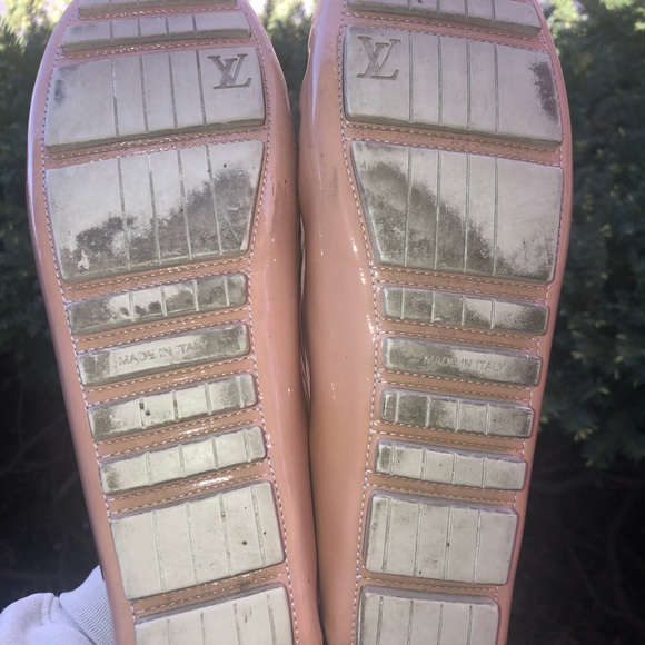 LOUIS VUITTON SUHALI ROSE LOMBOK DRIVING LOAFER 39 - Picture 5 of 15